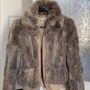 COPY - Fur jacket with suede zip